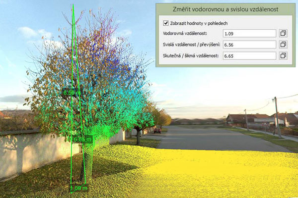 Laserov&eacute; scanov&aacute;n&iacute; dendrometrie